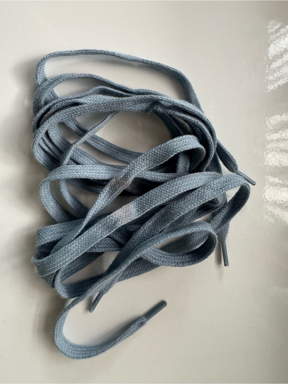 Golden Goose LONG Blue Cotton Laces